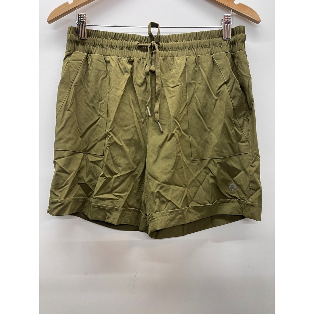 Mondetta‎ Outdoor Project Mens Olive Green Athletic Hiking Shorts Size Medium